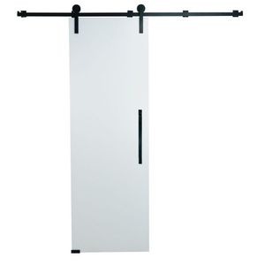Porta Celeiro de Correr Branco Prime 210x80