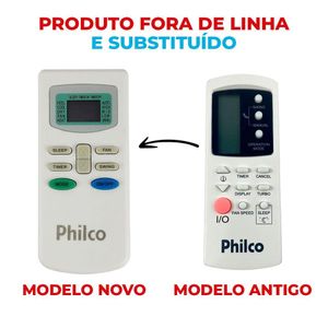 Controle Ar-condicionado Philco 9.000 E 12.000 Btus único