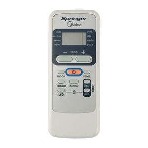 Controle Remoto Ar-condicionado 30.000 Btus Midea Springer Rg51f4-e único