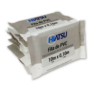 Fita Pvc S-adesivo 100mm X 10m Para Tubo 50 Unidades