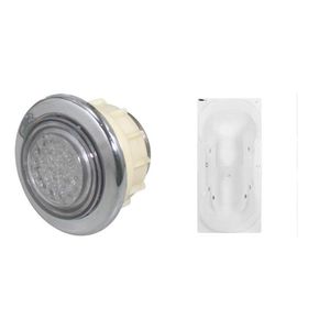Banheira De Hidromassagem Due Gran Luxo 170x90x50cm - P6 - 110v - Com Aquecedor E Cromoterapia Branco