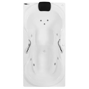 Banheira De Hidromassagem Due Gran Luxo P6 - 110v - Sem Aquecedor E Cromoterapia Branco