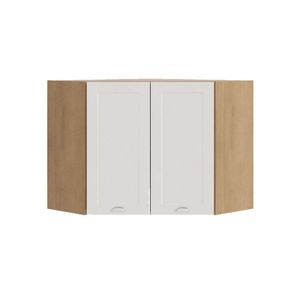 Armário Aéreo Canto Cd-685 Clássico Riviera / Branco