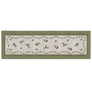 Caminho De Mesa Olivas Com Hidrorrepelência 43x142cm Olivas