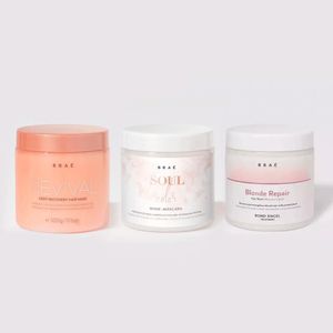 Braé Kit Power Para Loiras - Reconstrução + Proteção Da Cor + Tratamento Kit Power Para Loiros