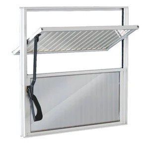 Janela De Aluminio Basculante 40x40cm Ecosul Natural