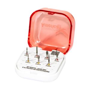 Kit Invicta - Acabamento Fino E Ultrafino Em Restauracoes - American Burrs
