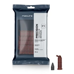 Ponteiras De Reposição P/ Aplicador Precision 20 Un. Maquira Numeração:3
