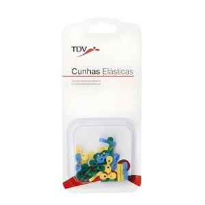 Cunhas Elásticas Interdentais 25 Unidades Sortidas Tdv