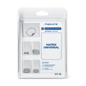 Mini Kit Matriz Universal 25un. C/ Grampo E Protetor Maquira