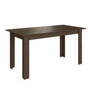 Conjunto Sala De Jantar 1 Mesa 6 Cadeiras Versalhes Noce Off White Cacau