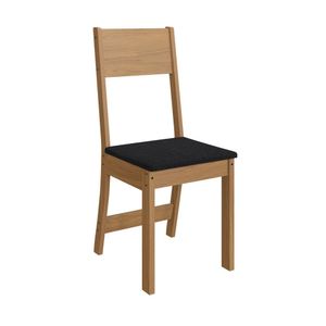 Conjunto Sala De Jantar 1 Mesa 6 Cadeiras Versalhes Freijó Off White Preto