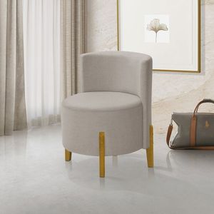 Kit 2 Poltronas Verona Orgânica Retro Bege
