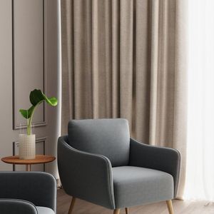 Poltrona Decorativa Buriti Estofados Lary Cinza