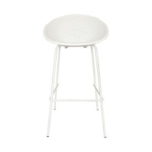 Banqueta Jardim E Varanda Alta 97cm Drops Branca
