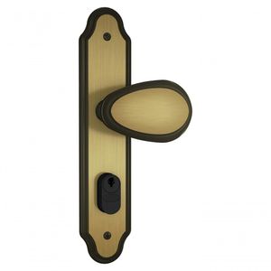Fechadura Externa Com Maçaneta Taco De Golf 803-10 Espelho Oxidado - Stam