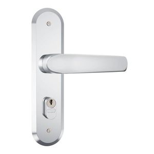 Fechadura Externa Novara 1801-09 Cromado Inox - Stam
