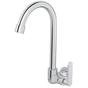Torneira De Parede Para Cozinha Bica Móvel Dn15/20 Flex Plus Cromado