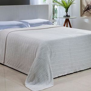 Cobertor Toque De Seda Premier Nc 1,80 X 2,20 Marfim-floral