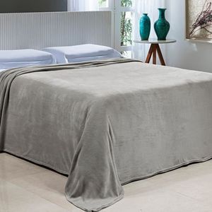 Cobertor Essence Nc 1,50 X 2,20 Niazitex Prata-unico