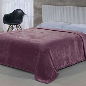 Cobertor Toque De Seda Nc 1,50 X 2,20 Rosa Queimado