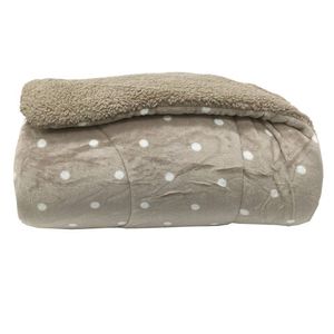Edredom Capetown Poa King 2,60cm X 2,40cm Bege-branco