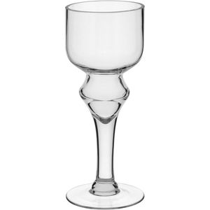 Vaso Decorativo Enfeite Casa Vidro 30x12x12cm