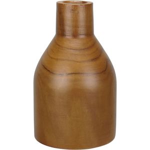 Vaso Decorativo Enfiete Casa Aparador Home&co Madeira 25x15x15cm Natural