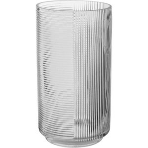 Vaso Decorativo Enfeite Casa Home&co Vidro 31x16x16cm Transparente