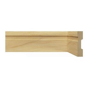 Kit Com 5 Barras Rodapé Mdf 15mmx7cm 702 Moldufama Metro Linear 12m Castanho