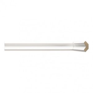 Kit Com 30 Barras Arremate Mdf 280 Moldufama 12mmx2,8cm Metro Linear 72m Branco