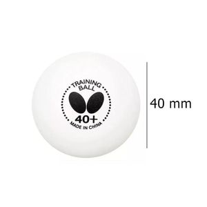 Bola De Tenis De Mesa 40mm Com 120 Unidades Butterfly Branco