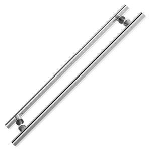 Puxador Lisboa Tubular De Inox 304 Polido 400mm - Stam