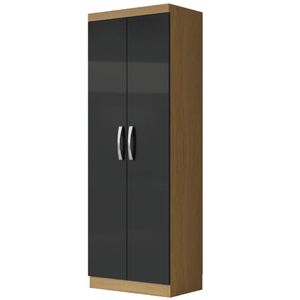 Armário Multiuso Organizador Lavanderia 2 Portas 3 Prateleiras 1,70m New Aramóveis Atac Graf