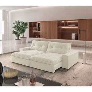 Sofá Hall Linho Dois Módulos De 80cm B25cm Meu Sofá Online A302 Linho Branco