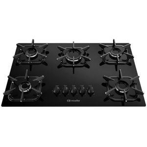 Cooktop Mueller 5 Bocas com Queimador Ultra Chama Bivolt