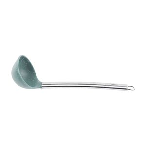 Concha Terrina Aço Inoxidável Base Silicone 30,5 Cm Verde Linha Duo Brinox Verde