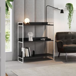 Cantinho Do Café Adega Industrial Córdoba 95cm Branco E Preto Marrom