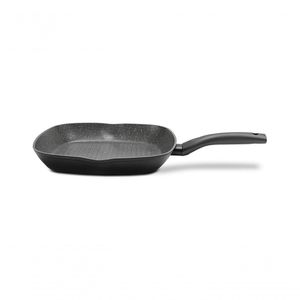 Grill 28 Cm 2 L Fogão Indução Revestimento Cerâmica Antiaderente Ceramic Life Orion Brinox Preto