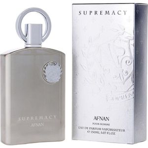 Perfume Masculino Afnan Supremacy Silver Eau De Parfum 150 Ml