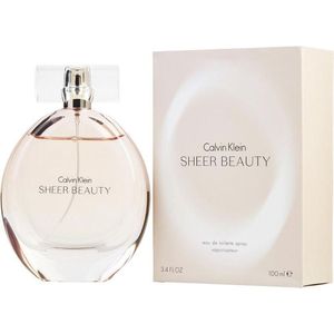 Perfume Feminino Calvin Klein Sheer Beauty Calvin Klein Eau De Toilette Spray 100 Ml