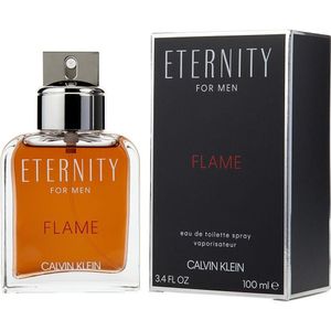 Perfume Masculino Eternity Flame Calvin Klein Eau De Toilette Spray 100 Ml