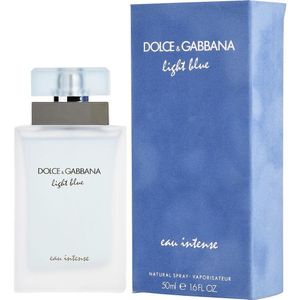Perfume Feminino D & G Light Blue Eau Intense Dolce & Gabbana Eau De Parfum Spray 50 Ml