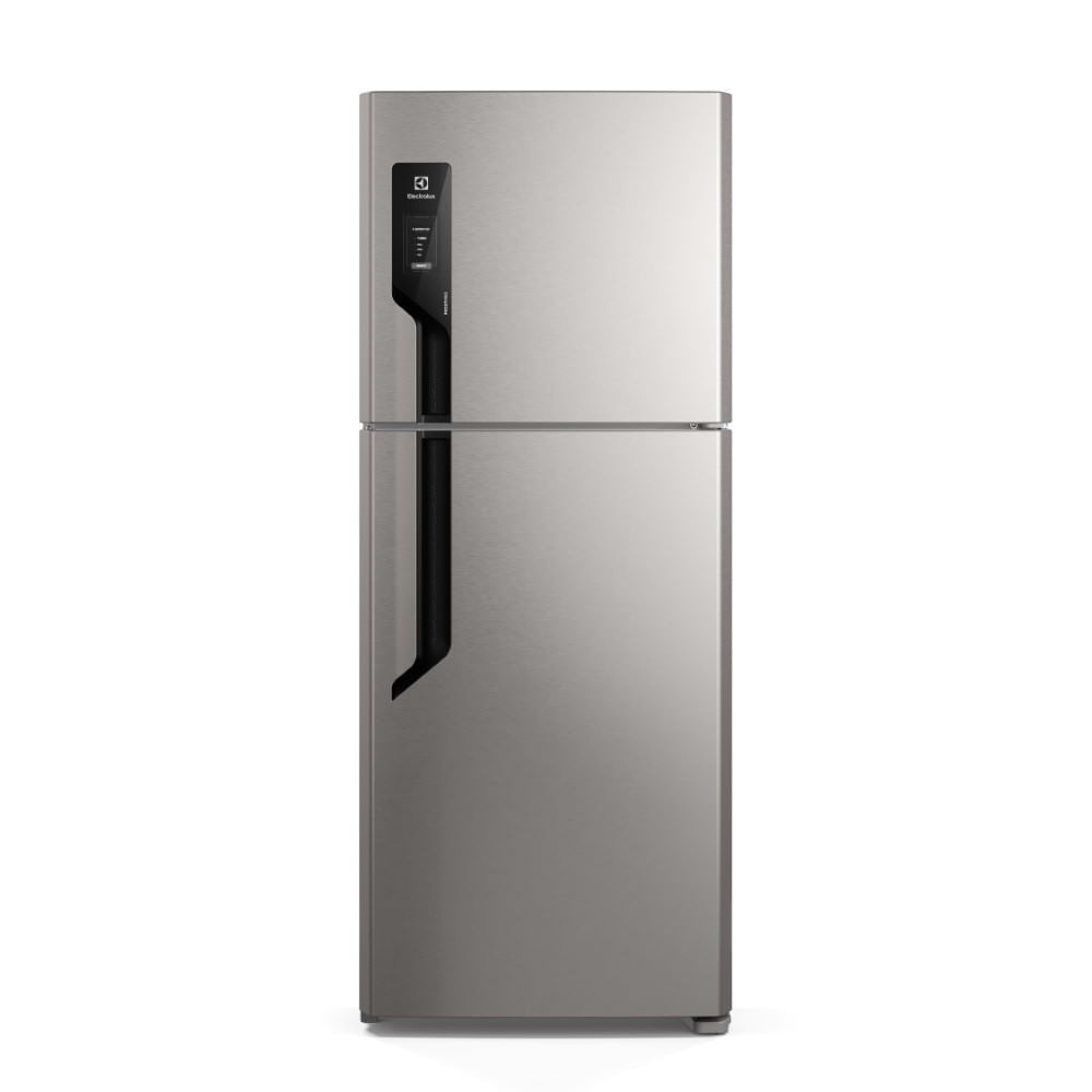Geladeira Electrolux Frost Free 431L Efficient AutoSense Duplex Inox Look TF70S