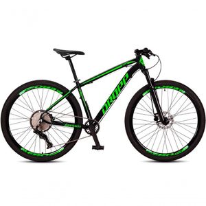 Bicicleta Dropp Sw 12v Aro 29 Freio Hidráulico Suspensão Com Trava Preto+verde 21 Preto+verde