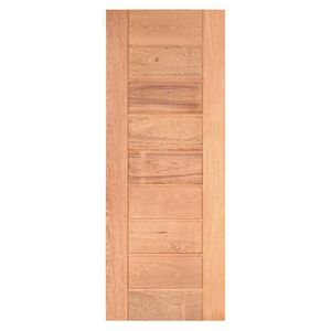 Porta Madeira Folha Pe 301 Esel 2.10m X 80cm Cedro Mara