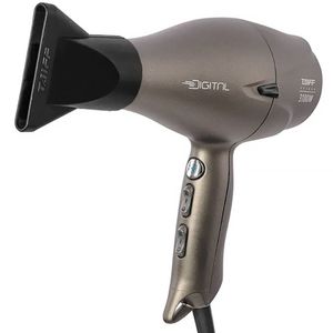 Secador De Cabelo Taiff Unique Digital Secf331bl 3.100 Watts 220v ~ 50/60 Hz - Cinza/preto