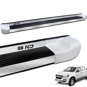 Estribo Lateral S10 Cd 2012 A 2024 Branco Summit Personalizado