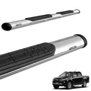 Estribo Lateral S10 Cd 2012 A 2025 Oval Cromado Vf