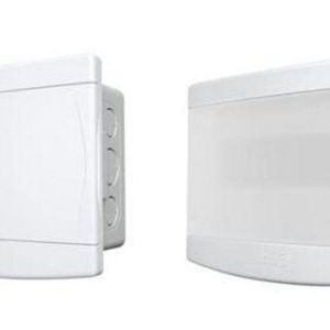 Quadro Distribuição Embutir 6- 8 Disjuntores Tampa Branca - Tigre